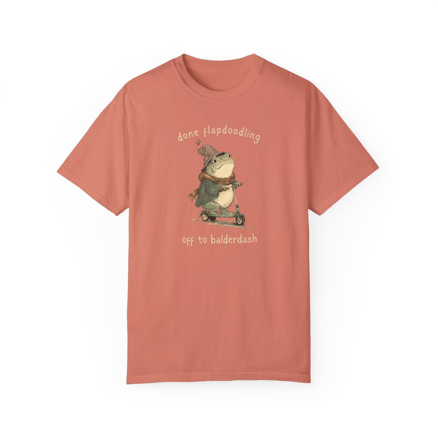 Done Flapdoodling Off To Balderdash Frog T-Shirt