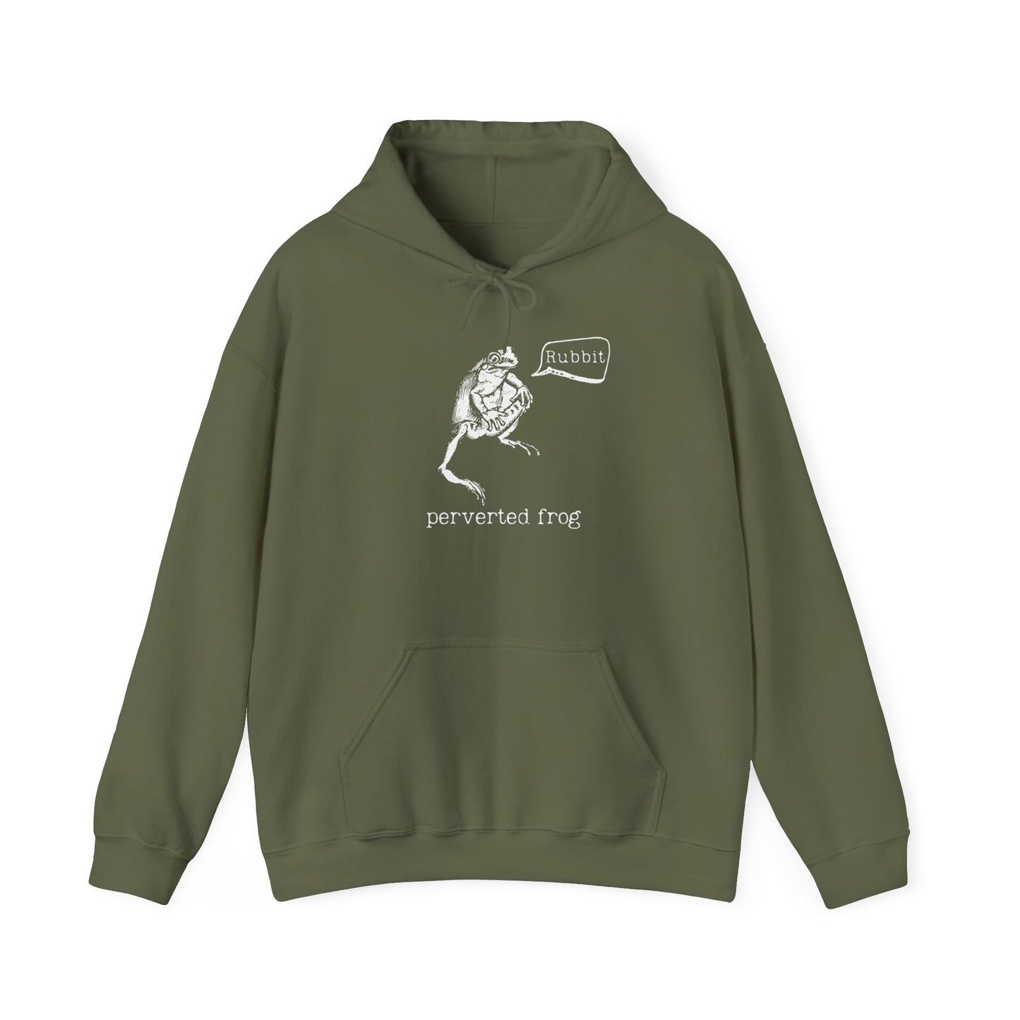 Perverted Frog Funny Hoodie
