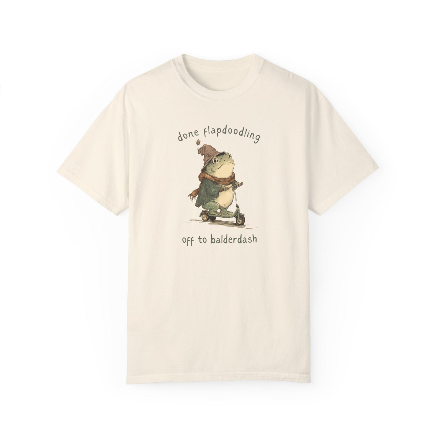 Done Flapdoodling Off To Balderdash Frog T-Shirt