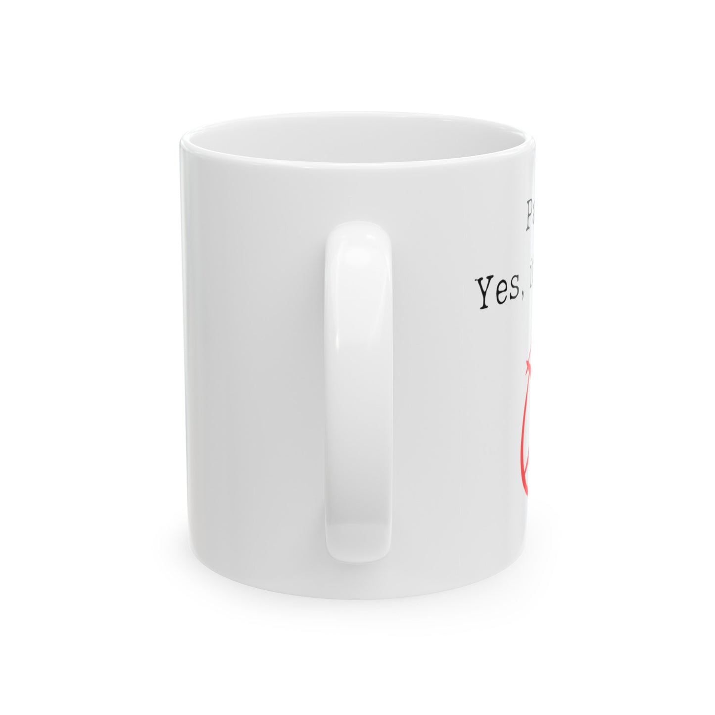 Paws OFF! Ceramic Coffee Mug 11oz