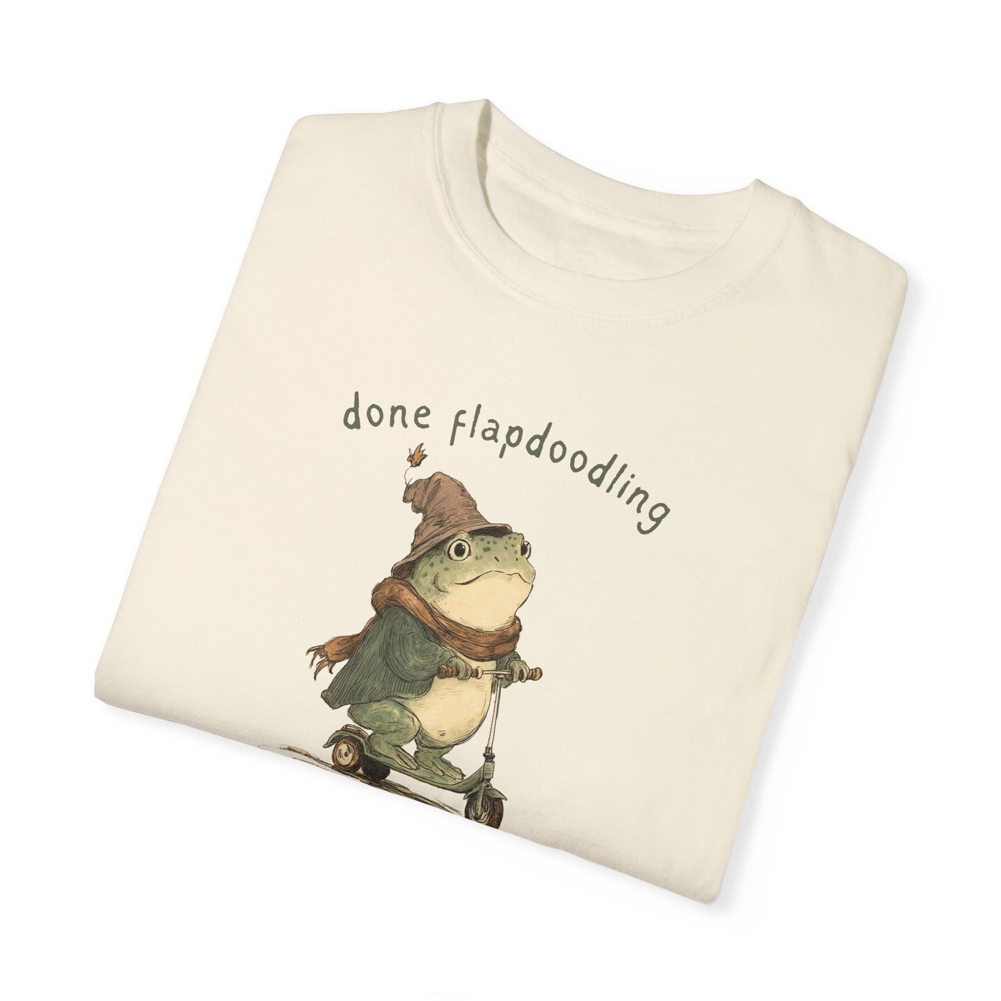 Done Flapdoodling Off To Balderdash Frog T-Shirt