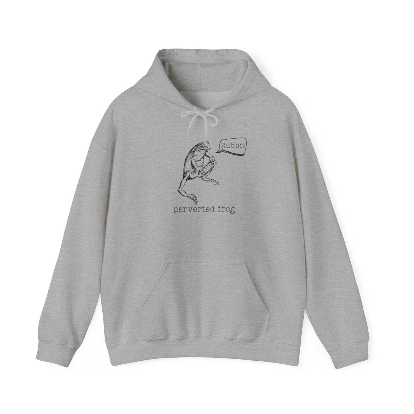 Perverted Frog Funny Hoodie