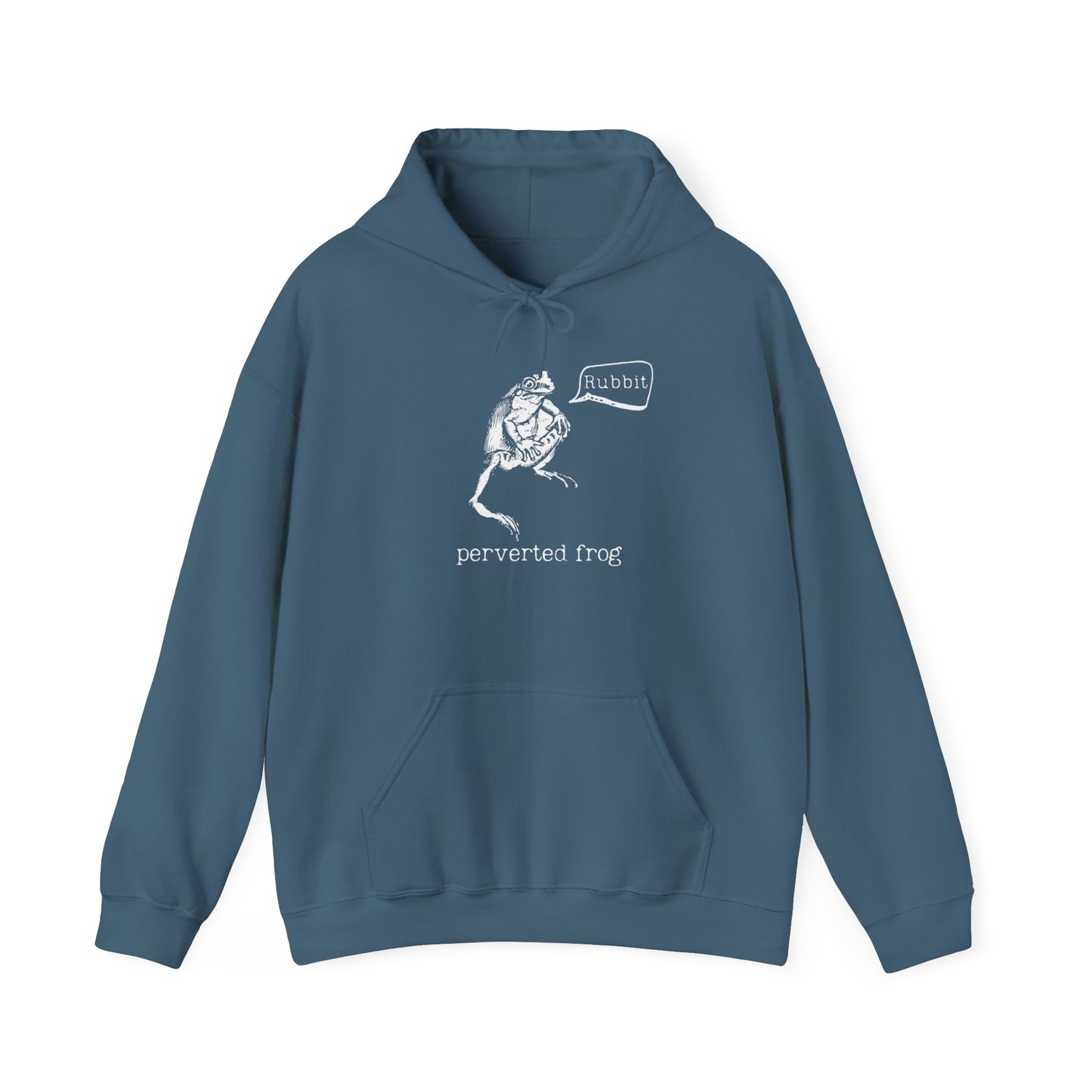 Perverted Frog Funny Hoodie