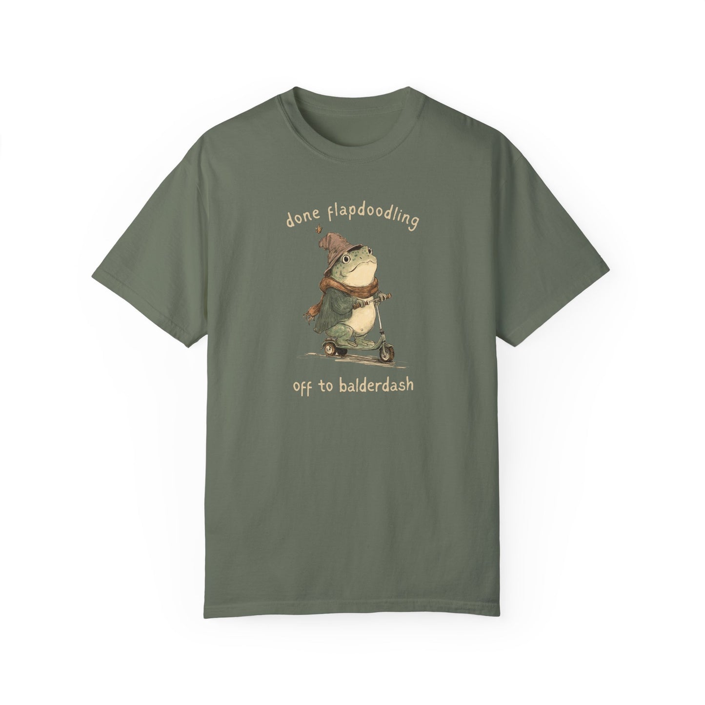 Done Flapdoodling Off To Balderdash Frog T-Shirt