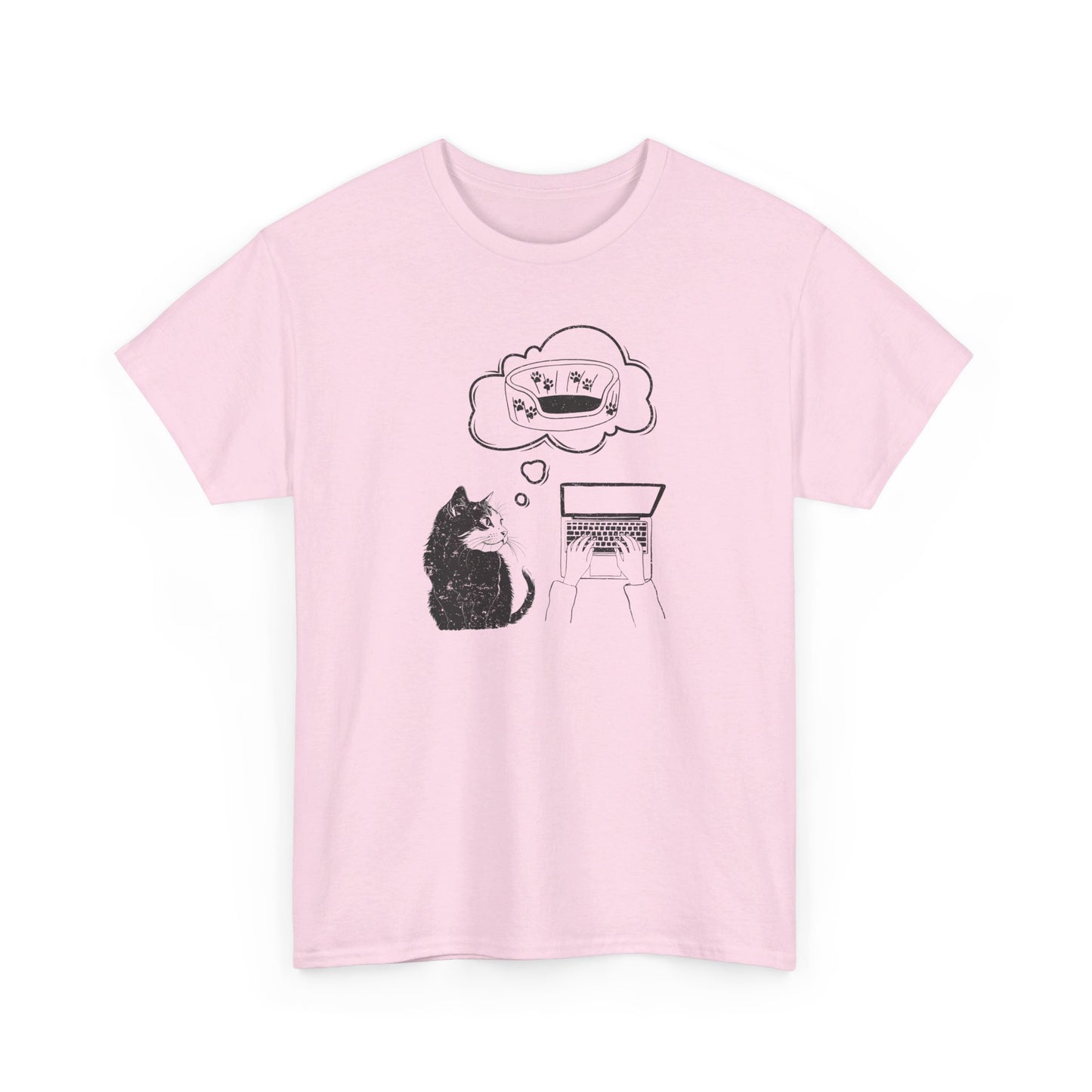 Cat Laptop Dream Bed T-Shirt