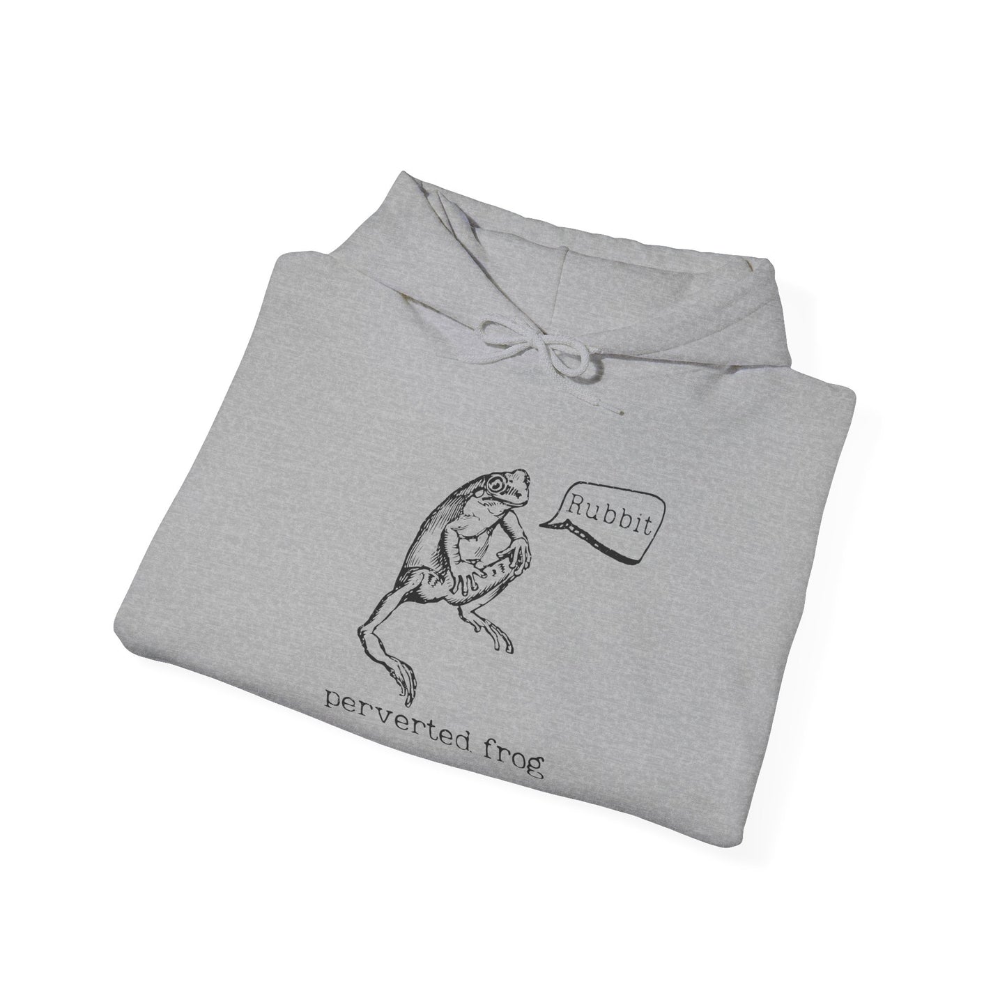 Perverted Frog Funny Hoodie