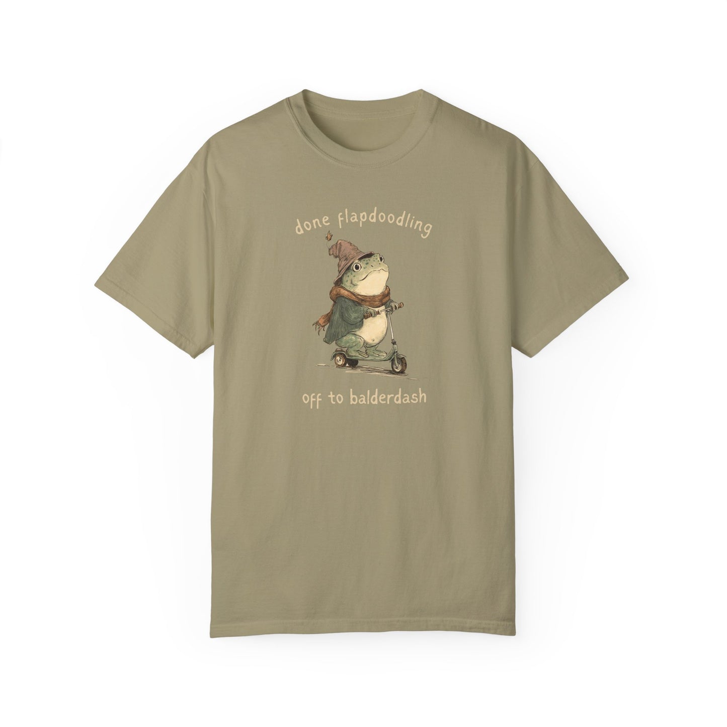 Done Flapdoodling Off To Balderdash Frog T-Shirt