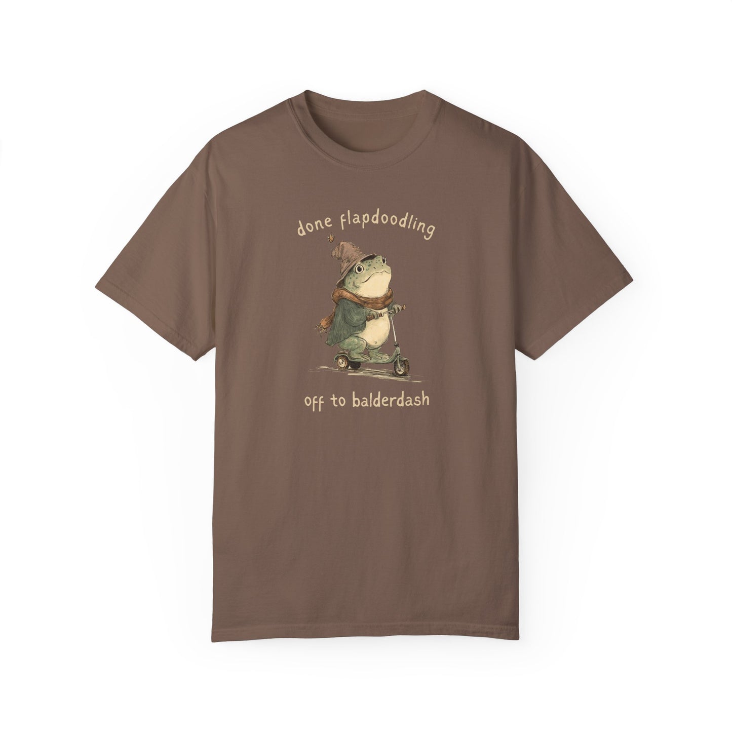 Done Flapdoodling Off To Balderdash Frog T-Shirt