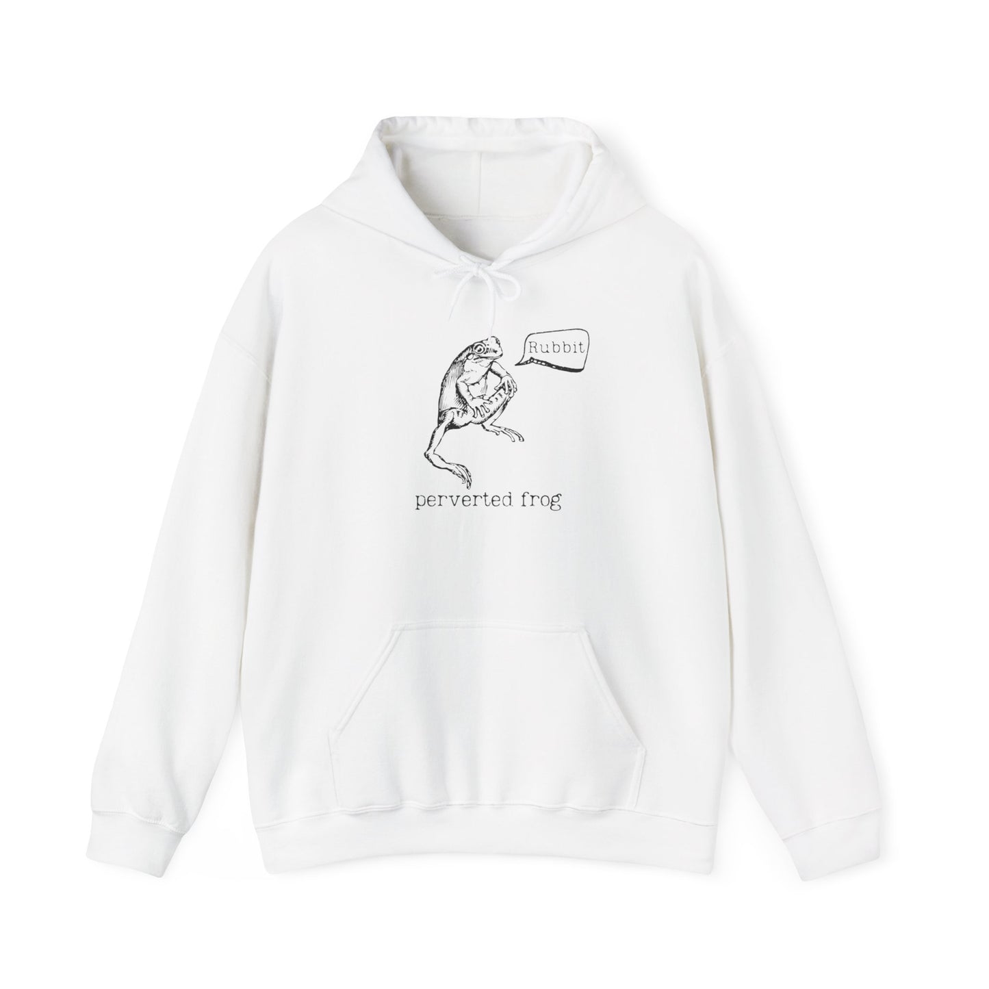 Perverted Frog Funny Hoodie