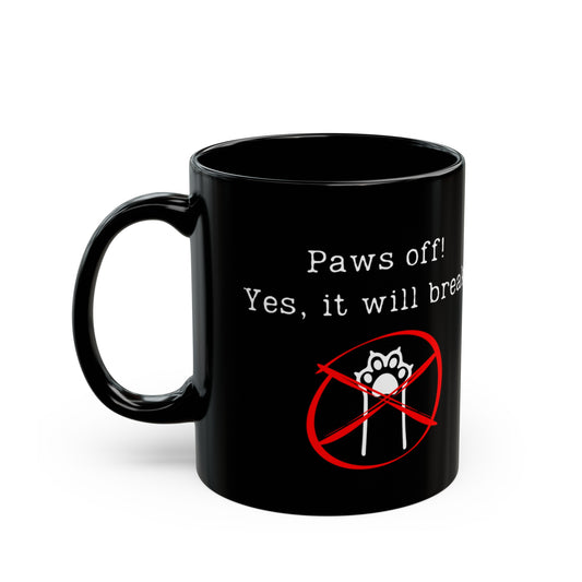 Paws OFF! Ceramic Coffee Mug 11 oz