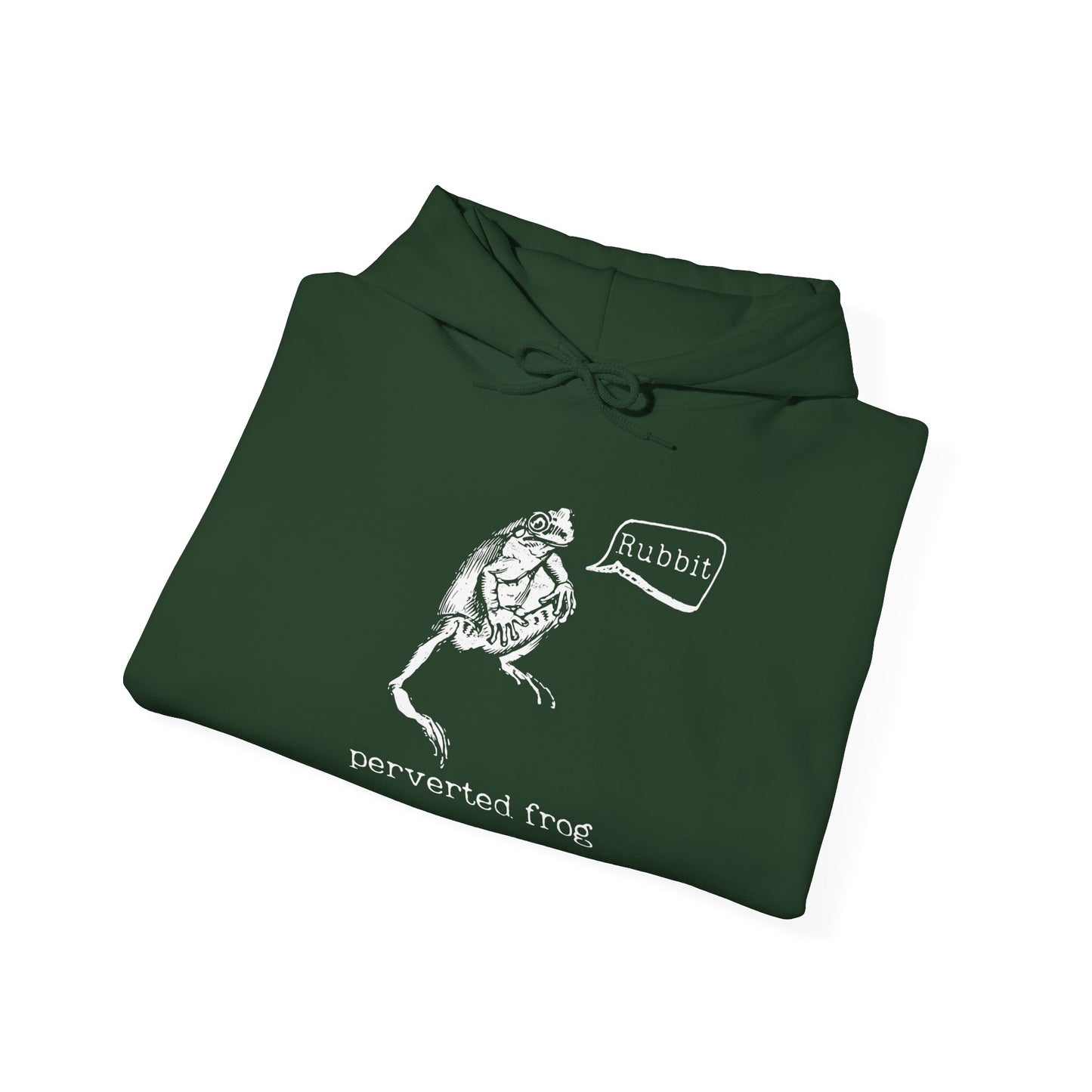 Perverted Frog Funny Hoodie