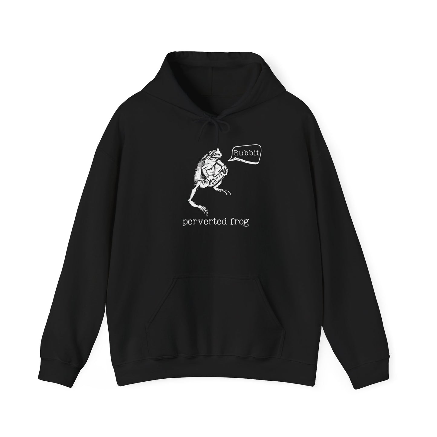 Perverted Frog Funny Hoodie