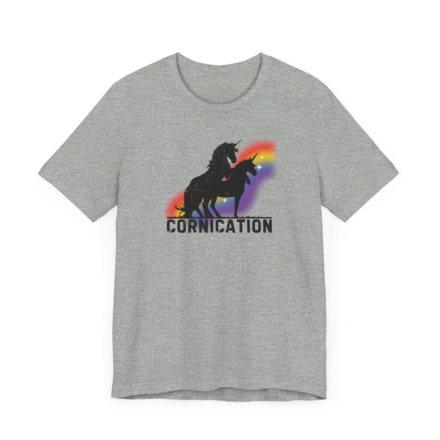 Cornication Punny Unicorn T-Shirt