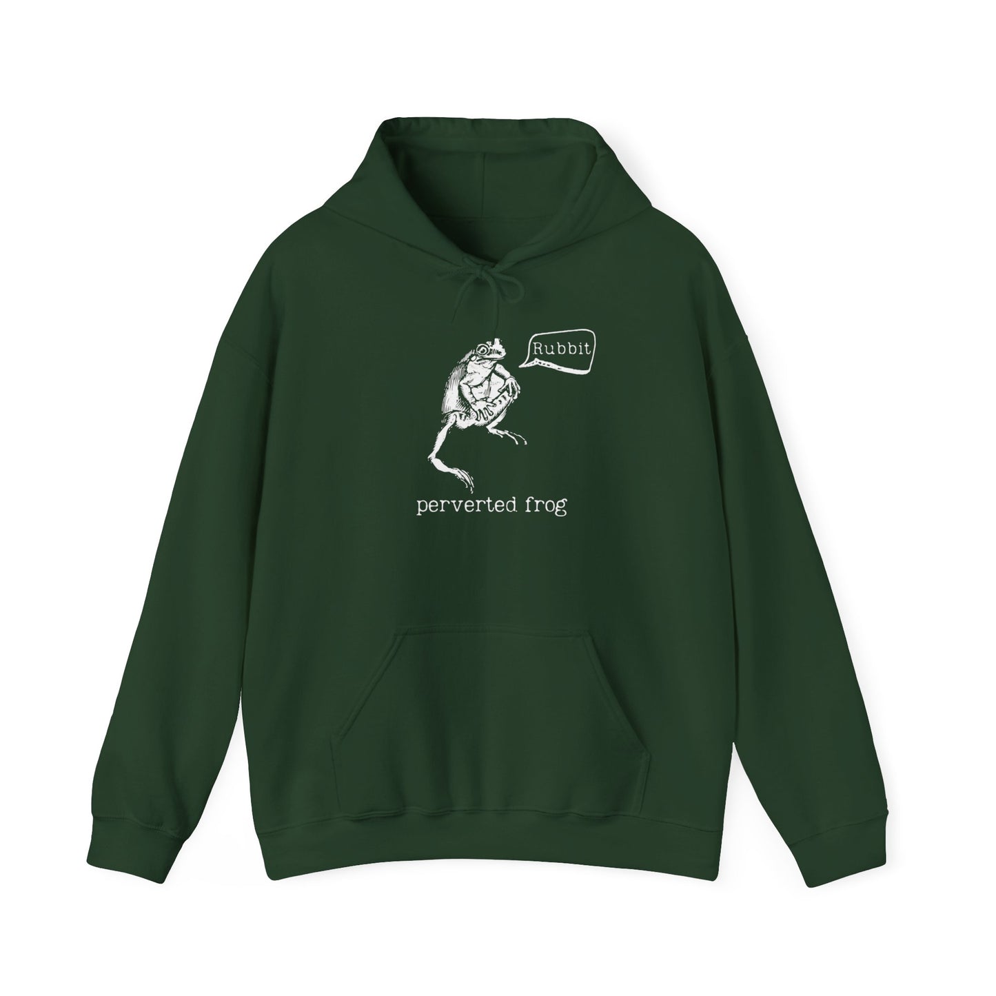 Perverted Frog Funny Hoodie