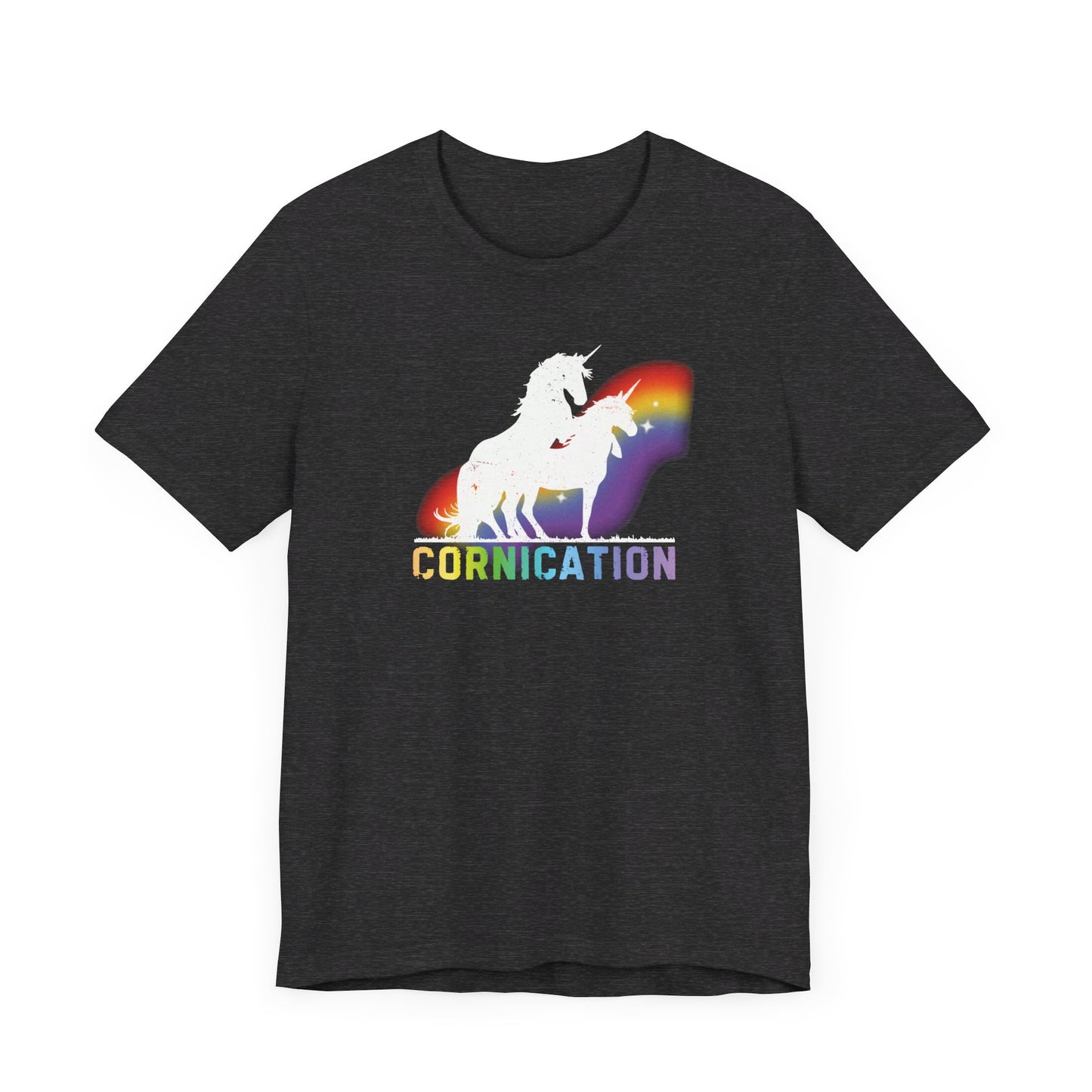 Cornication Punny Unicorn T-Shirt