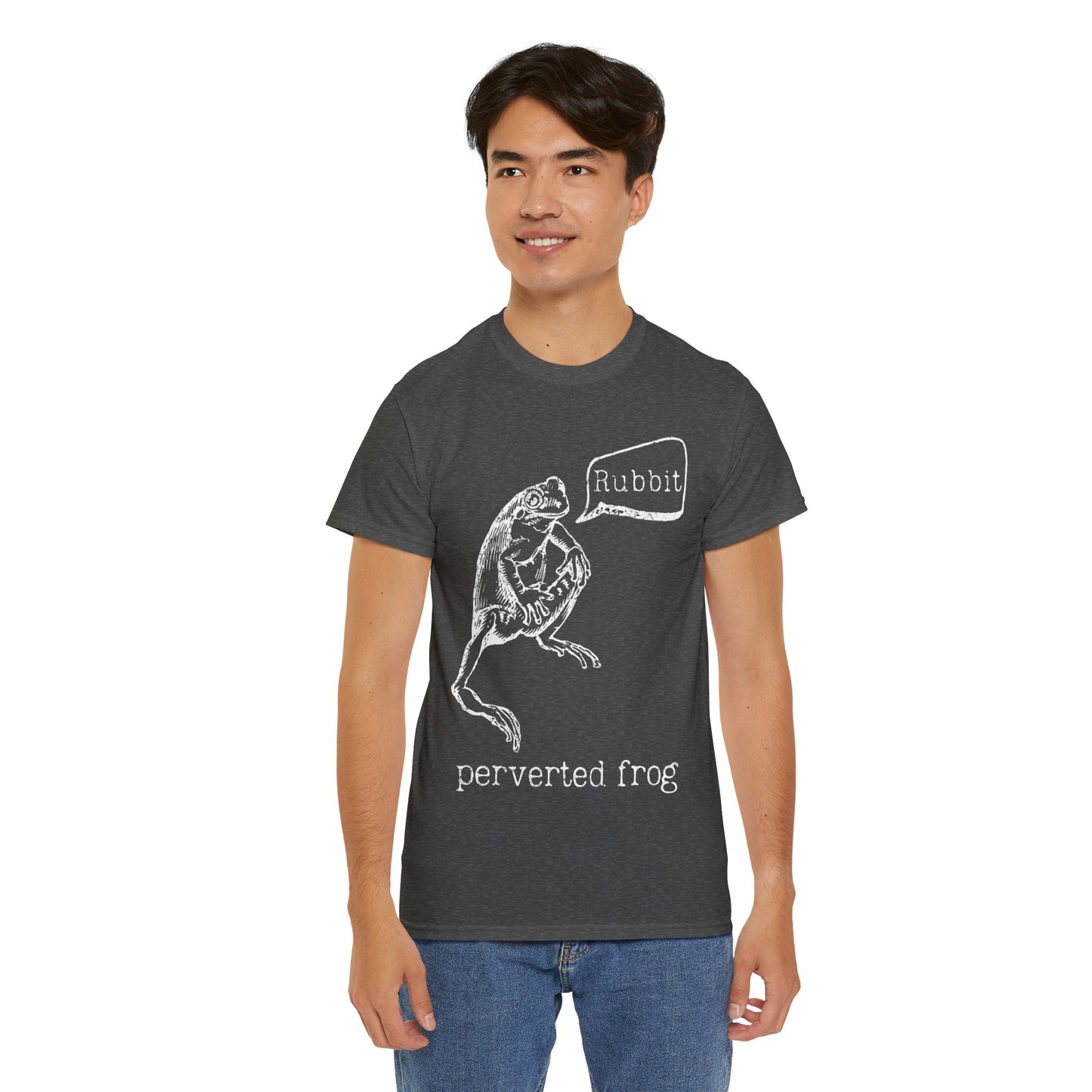 Perverted Frog Funny T-Shirt