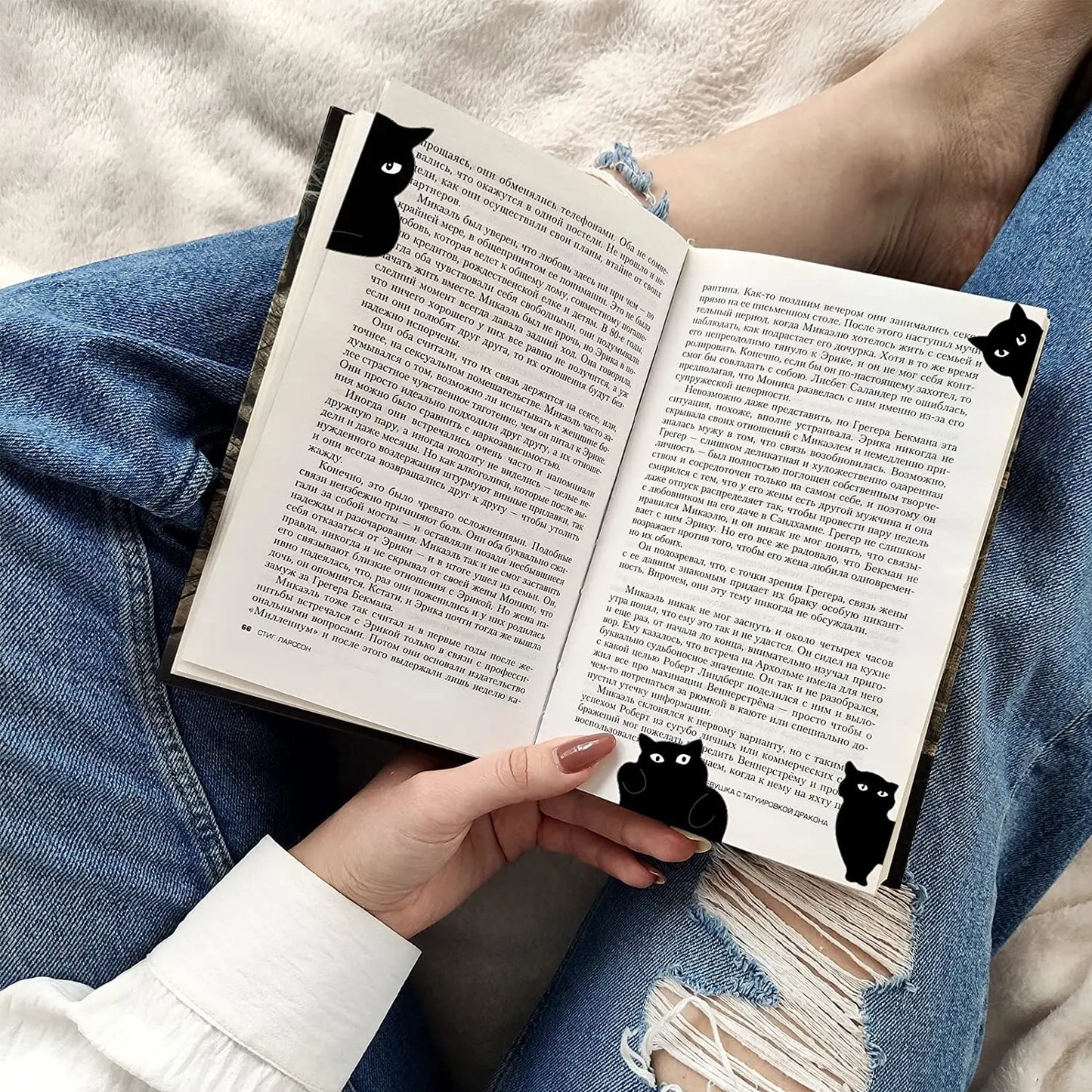 Adorable Magnetic Cat Bookmarks [WITHOUT THE CLAWS!]