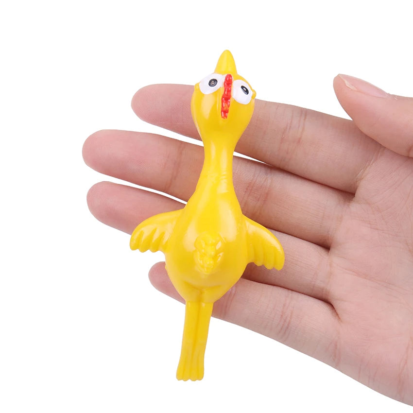 Slingshot Elastic Chicken Flying Finger Toy [LOOK OUT!]