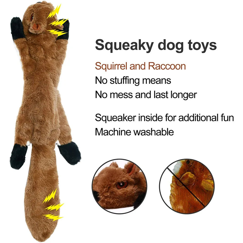 No-Stuffing Dog Squeaky Toy