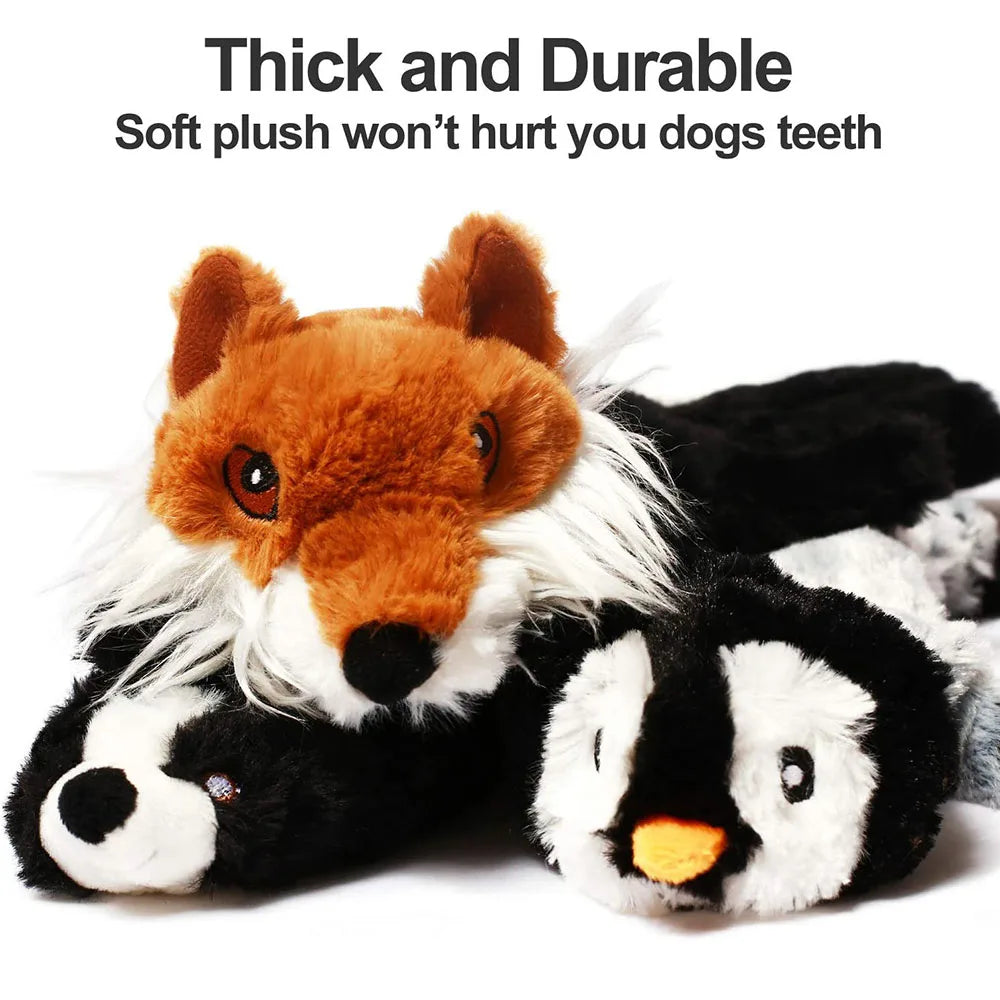 No-Stuffing Dog Squeaky Toy