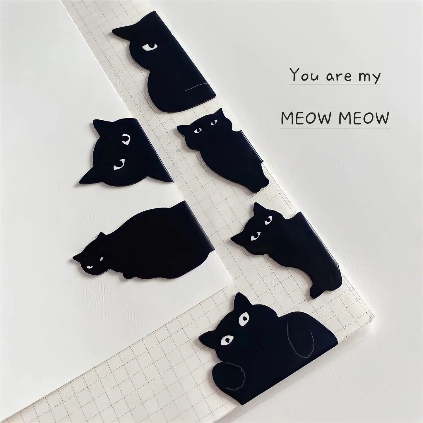 Adorable Magnetic Cat Bookmarks [WITHOUT THE CLAWS!]